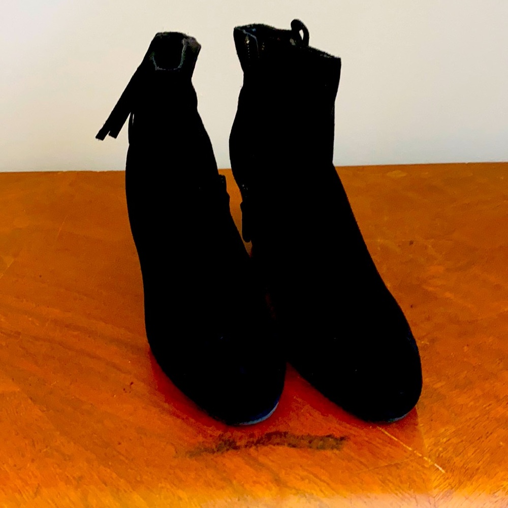 Black Cole Haan Ankle Booties
